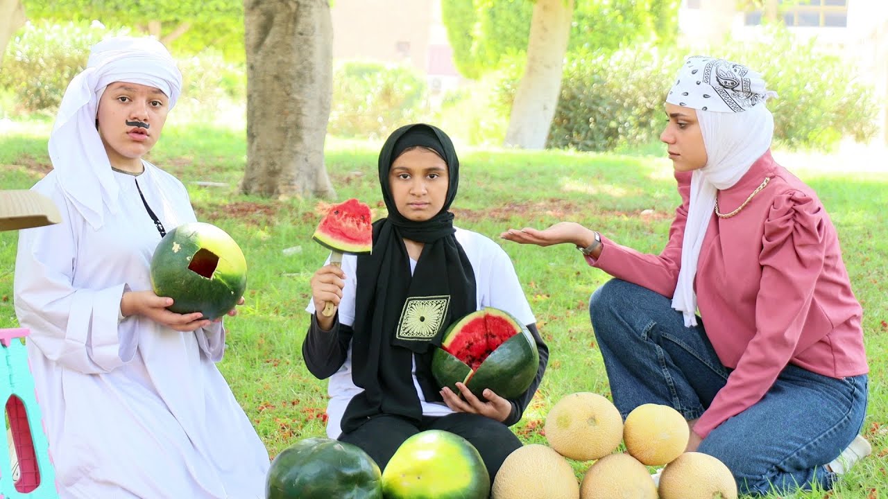 بائعة البطيخ والكنز !!