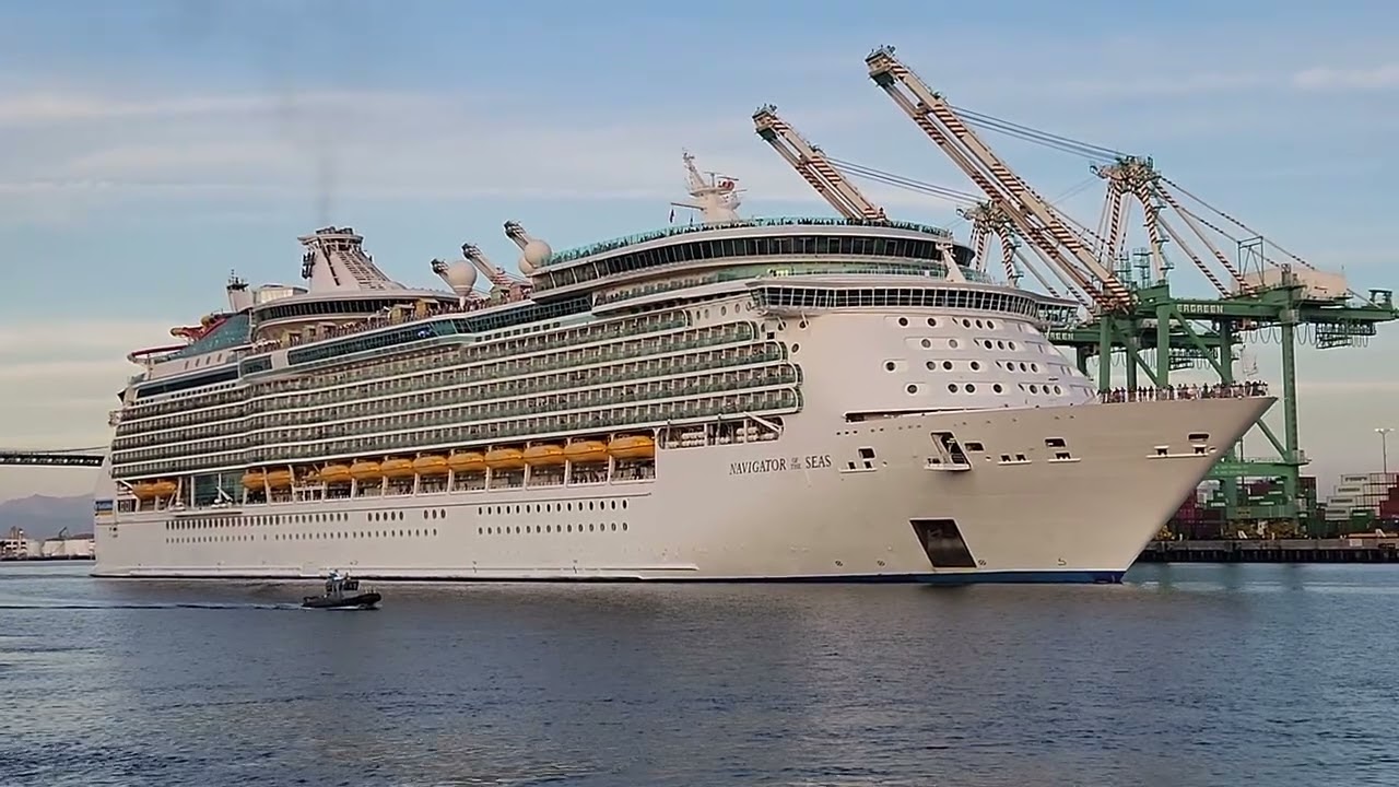 Navigator of the Seas departs San Pedro 