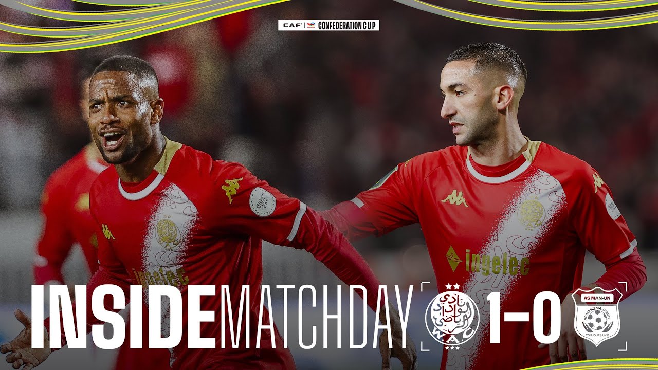 Inside the Match | Wydad AC 1–0 Maniema Union – Decisive Goal & Perfect Group Run ⚽🏆