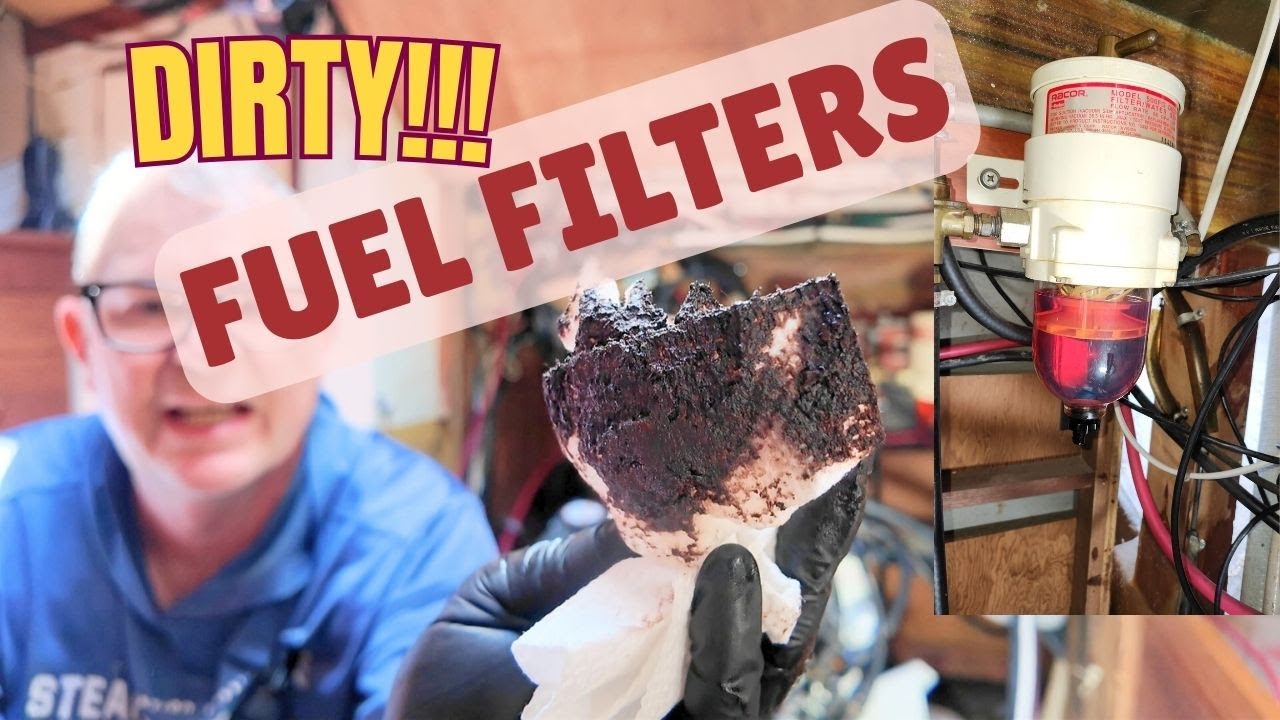 CONFIDENTLY Swap Your Marine Diesel Fuel Filters! Yanmar 4JH4 on a Cruising Sailboat