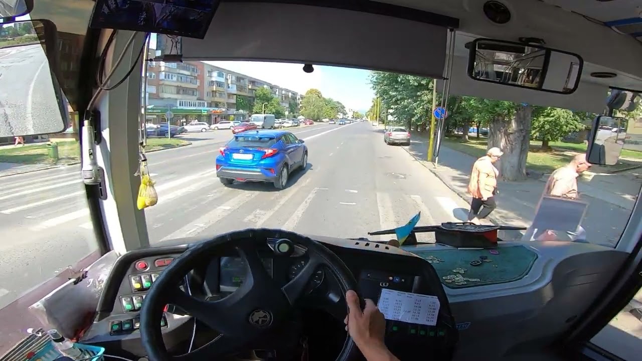 🇺🇦38 маршрут за рулём автобуса, часть первая