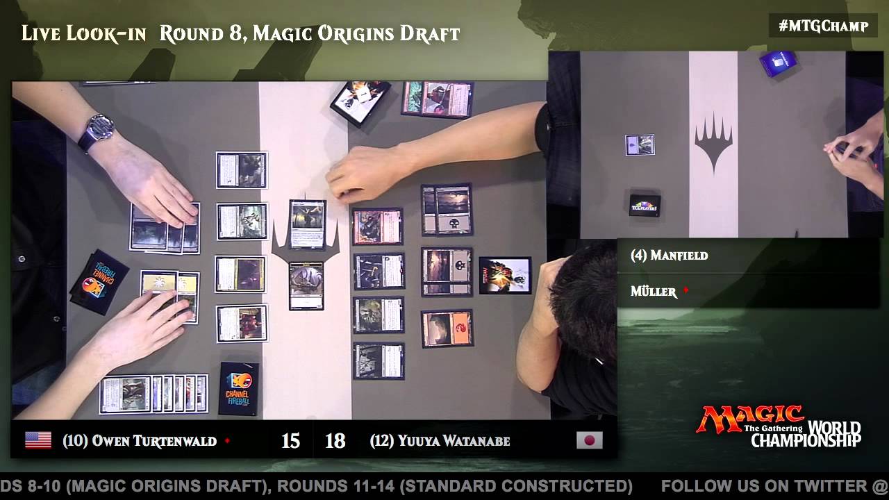 2015 Magic World Championship Round 8 (Draft): Seth Manfield vs. Martin Muller
