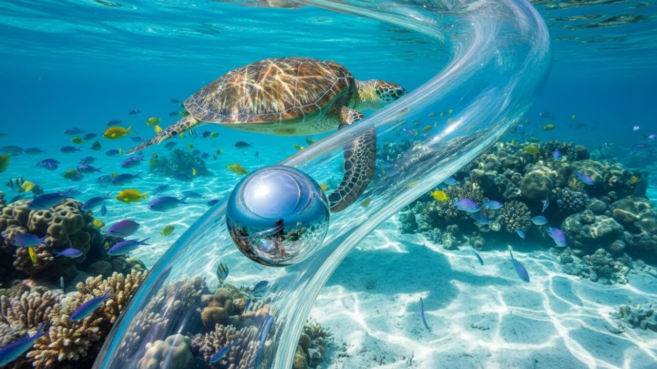 ASMR Underwater Marble Run: Epic Ocean Reef Journey