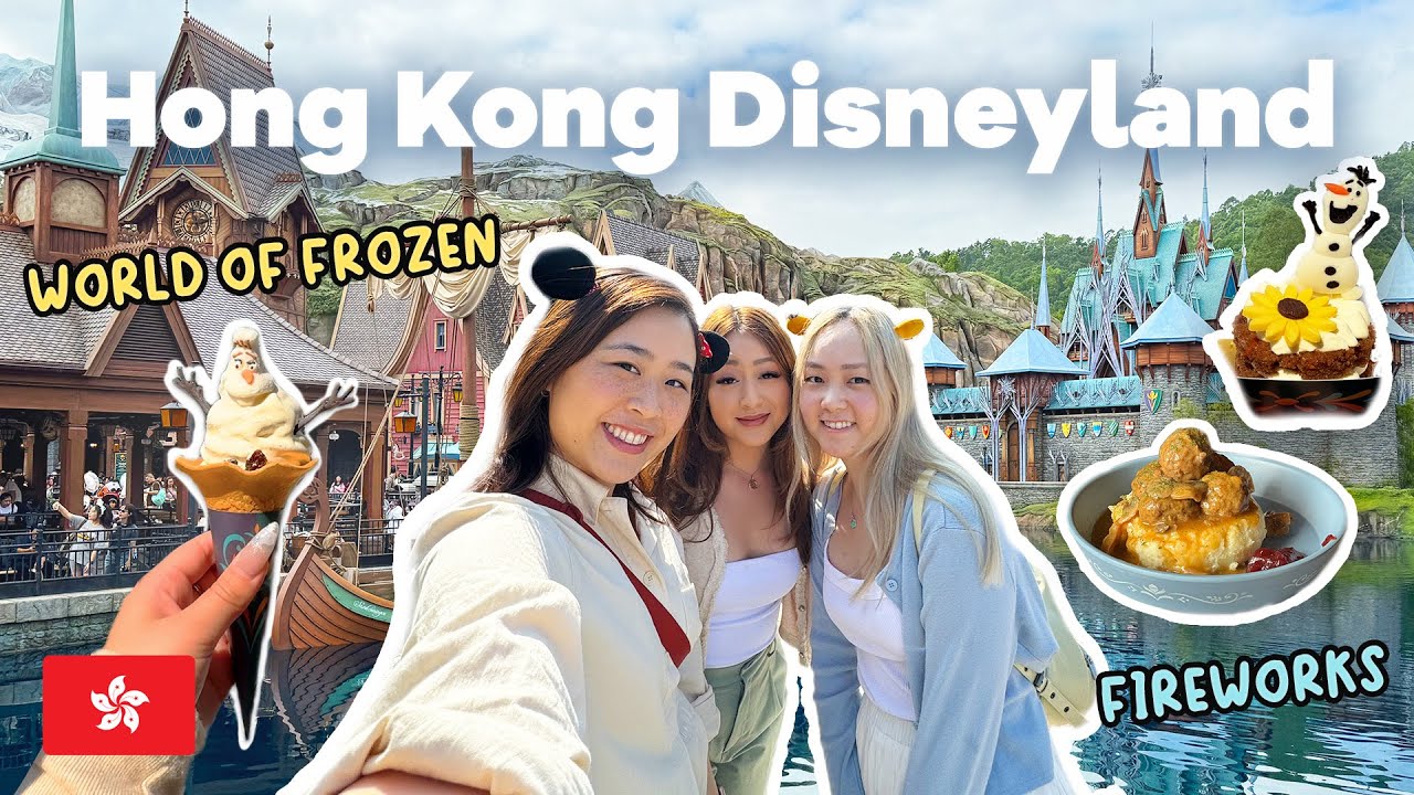 HONG KONG DISNEYLAND | World of Frozen ❄️&nbsp;Should you go? Explore Arendelle, rides, food + tips