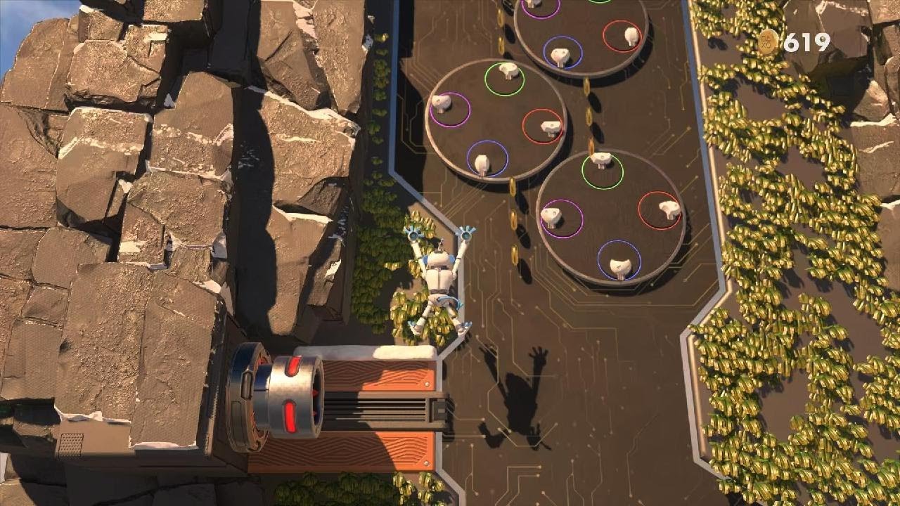 Beating jungle cpu in ASTRO's PLAYROOM