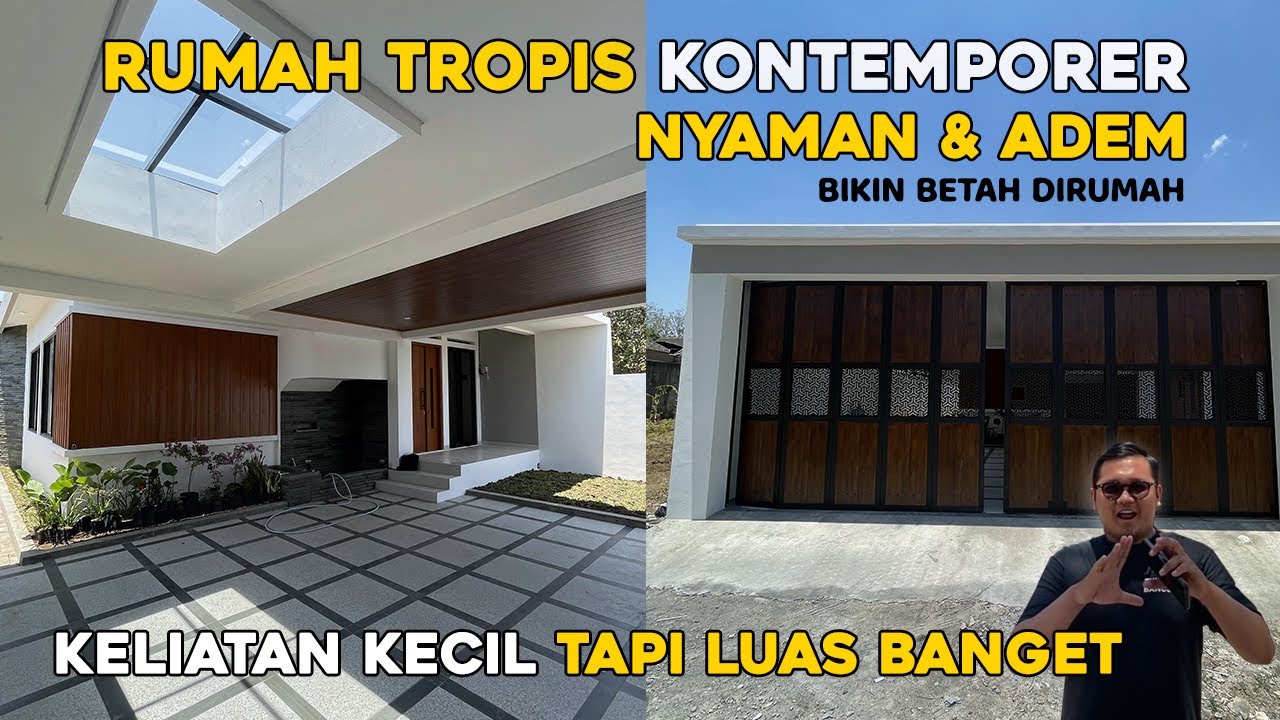 INSPIRASI RUMAH TUMBUH DENGAN LUAS TANAH 250 M2 !!