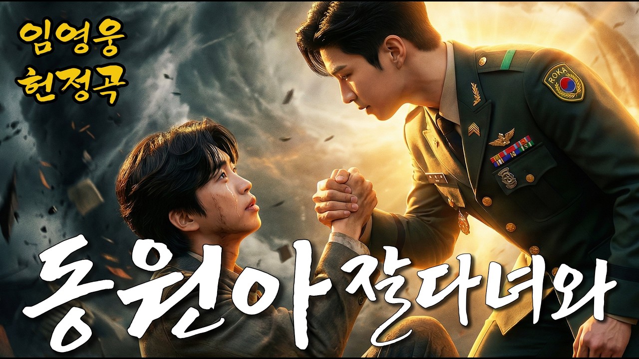 [임영웅 헌정곡] 해병대 입대하는 정동원에게 바치는 🎵 임영웅 노래 4곡｜영웅시대에게 전하는 우정의 트로트｜정동원(JD1)｜내 인생의 친구 ·영웅 같은 친구야 (가사포함)