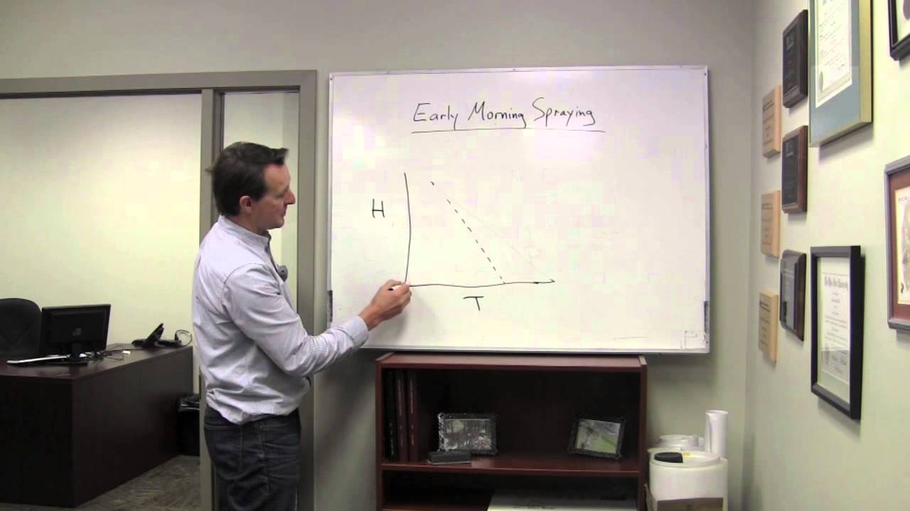 Spray Tips with Tom Wolf Ep 2 - Is Early Morning Spraying a Good Idea?