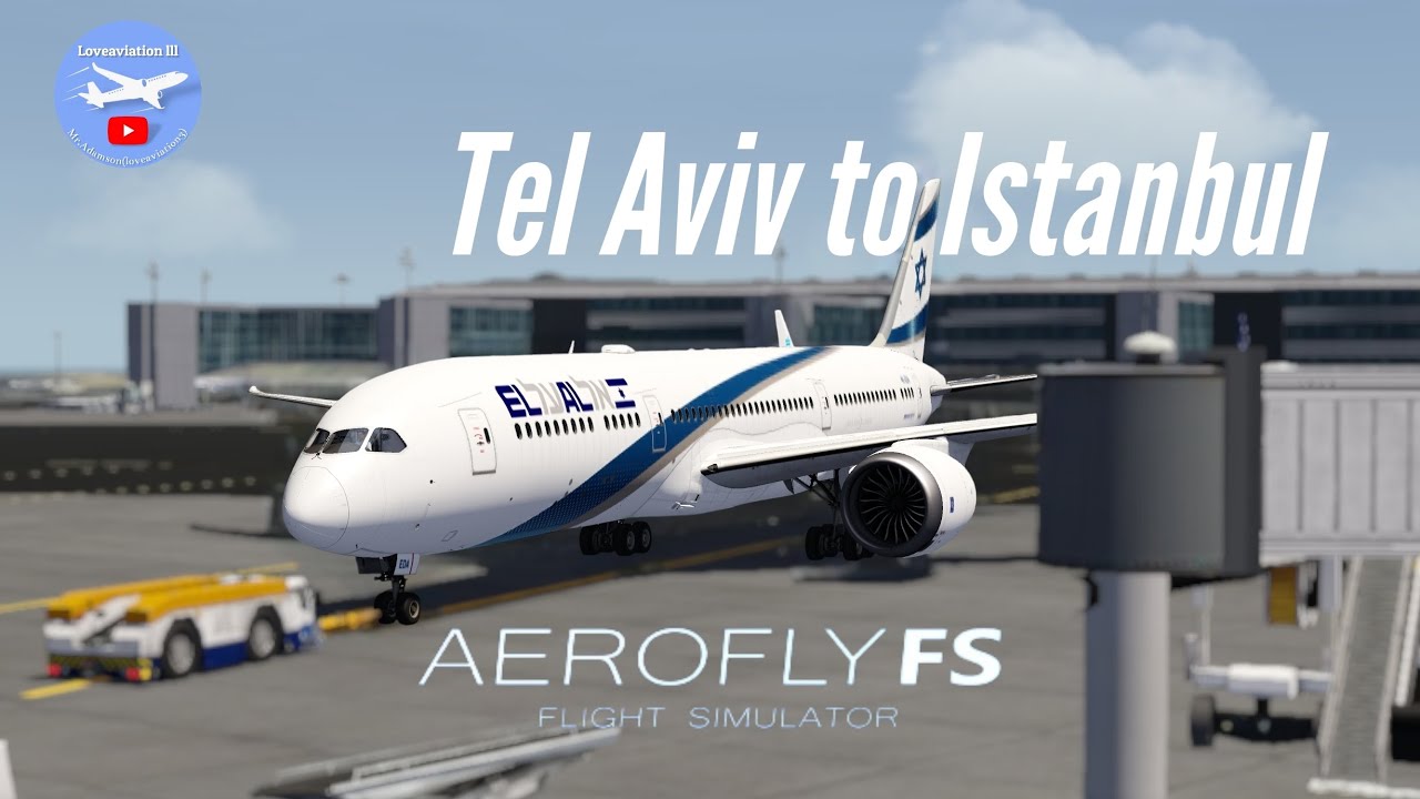 Tel Aviv to Istanbul Full Flight ✈️ #aeroflyfsglobal #aviation 
