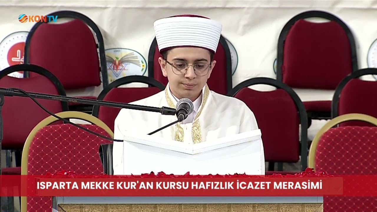 ISPARTA MEKKE KURAN KURSU HAFIZLIK İCAZET MERASİMİ - 17 EYLÜL 2023