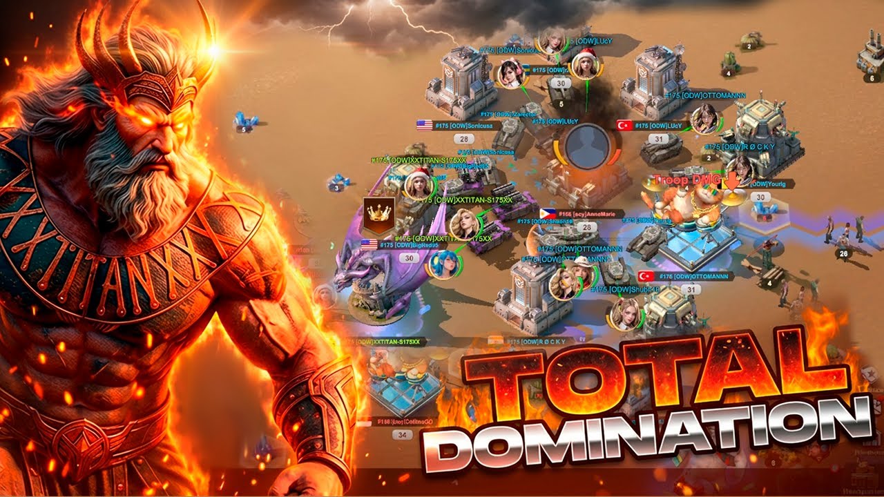 TITAN's Server Rampage! Crushing ALL Enemy HQs | Aquosis Retreats | Last Z | AvA | ODW Domination