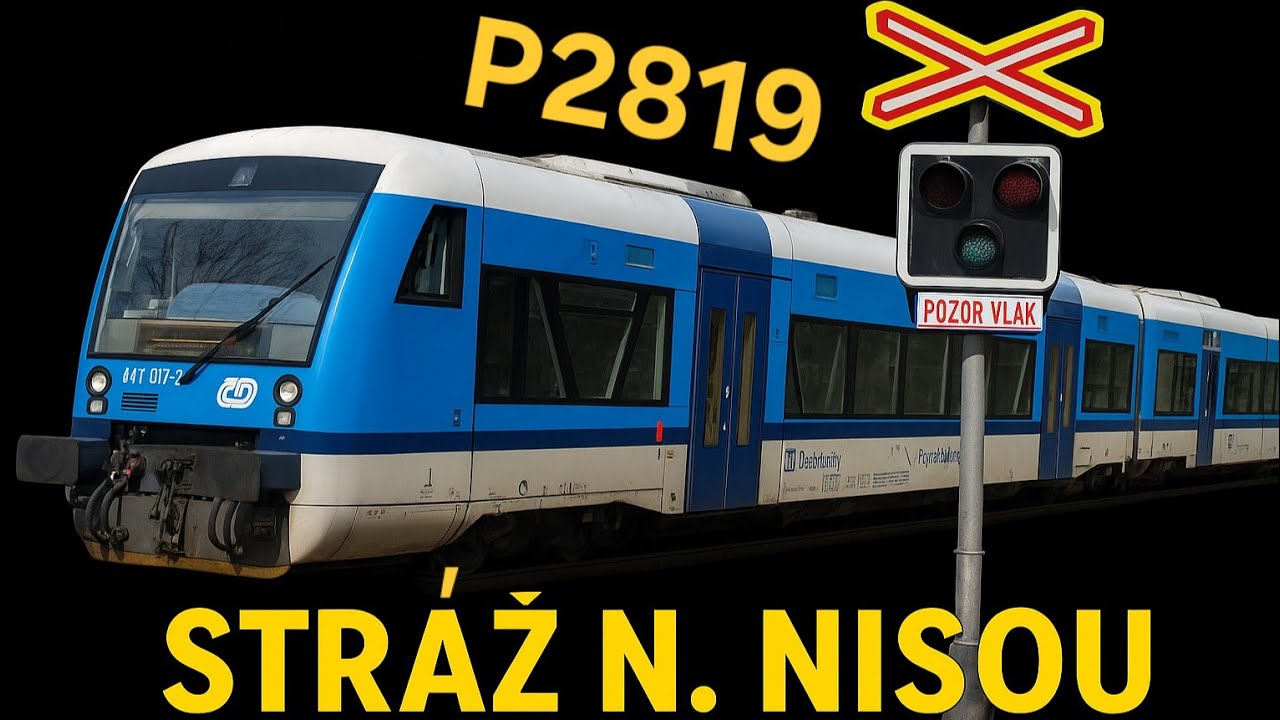P2819, Železniční přejezd v ul. Neumannova u stanice Stráž nad Nisou, 15.11.2025