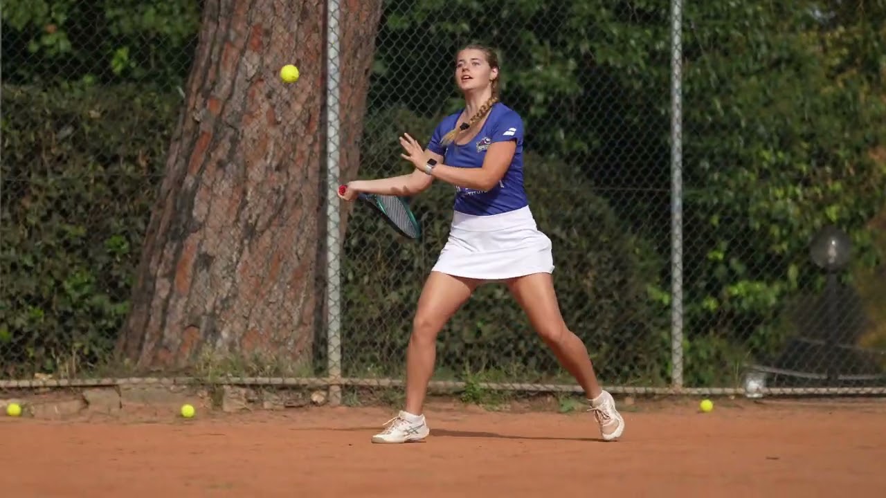 Evangeline Benedict on Playing and Competing in Italy | Tennis Journey