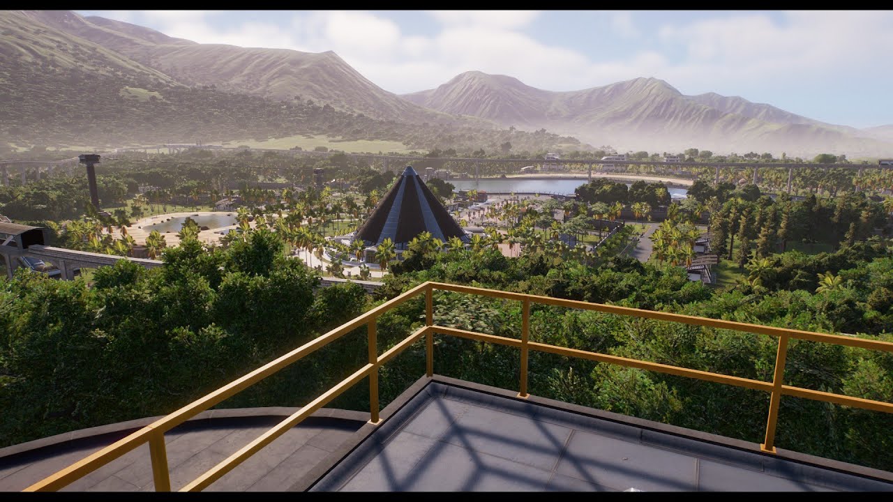 Jurassic World Evolution 2 Tropical Biome Square Map Isla Nublar 2015 Sandbox