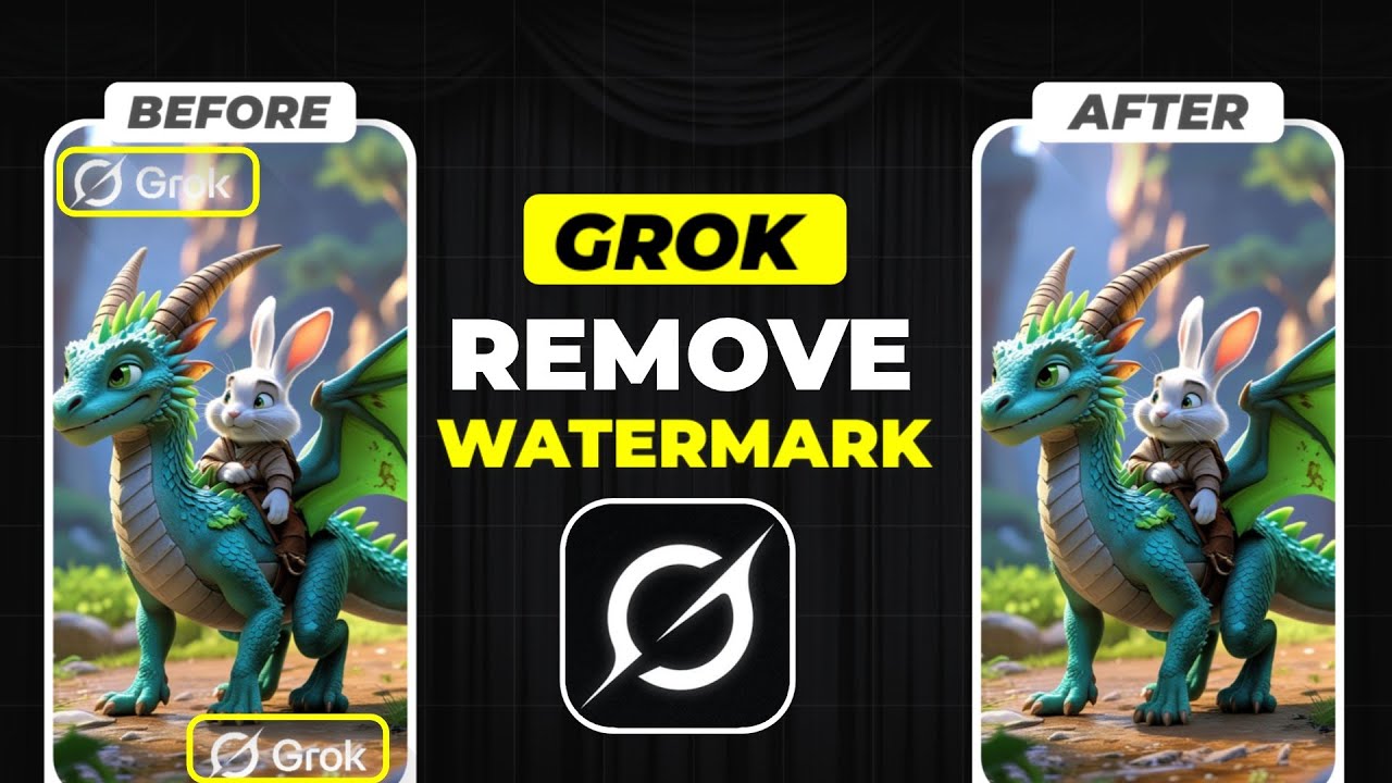 How To Remove Grok AI Watermark Free ✅ Grok Video Watermark Remove Trick 2026