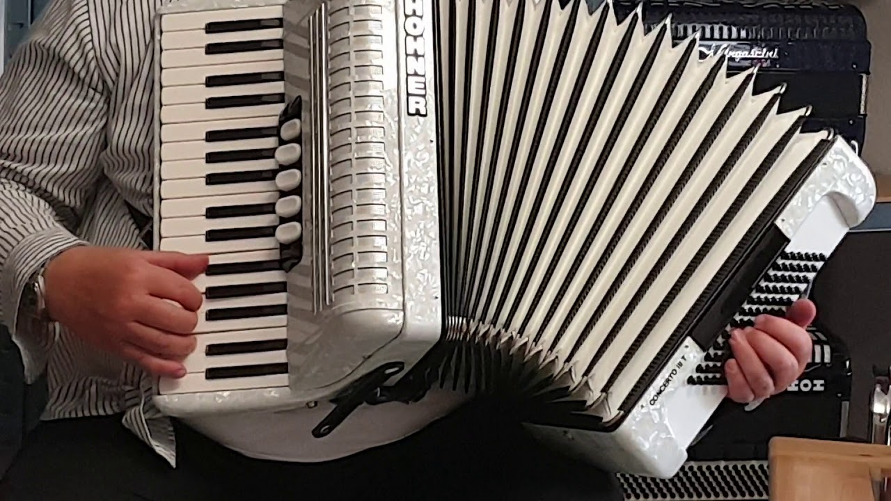 Klangprobe Akkordeon Hohner Concerto III T