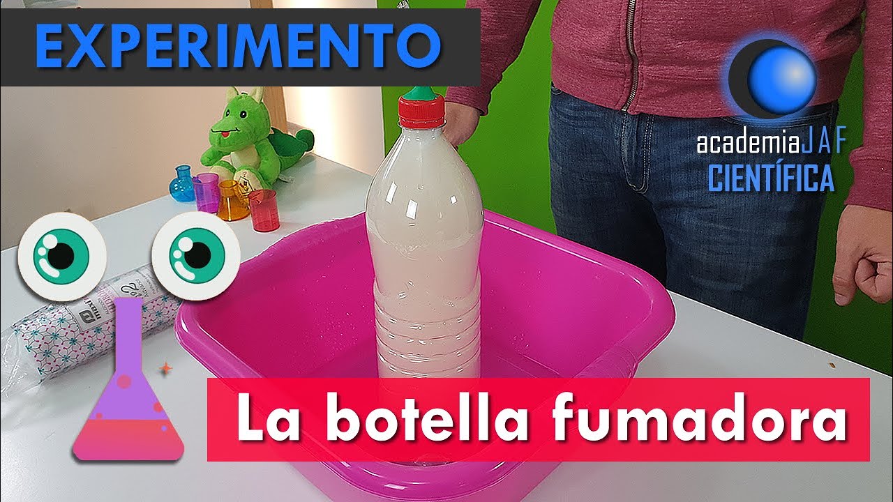 LA BOTELLA FUMADORA - Experimento demostrar tabaco perjudica la salud