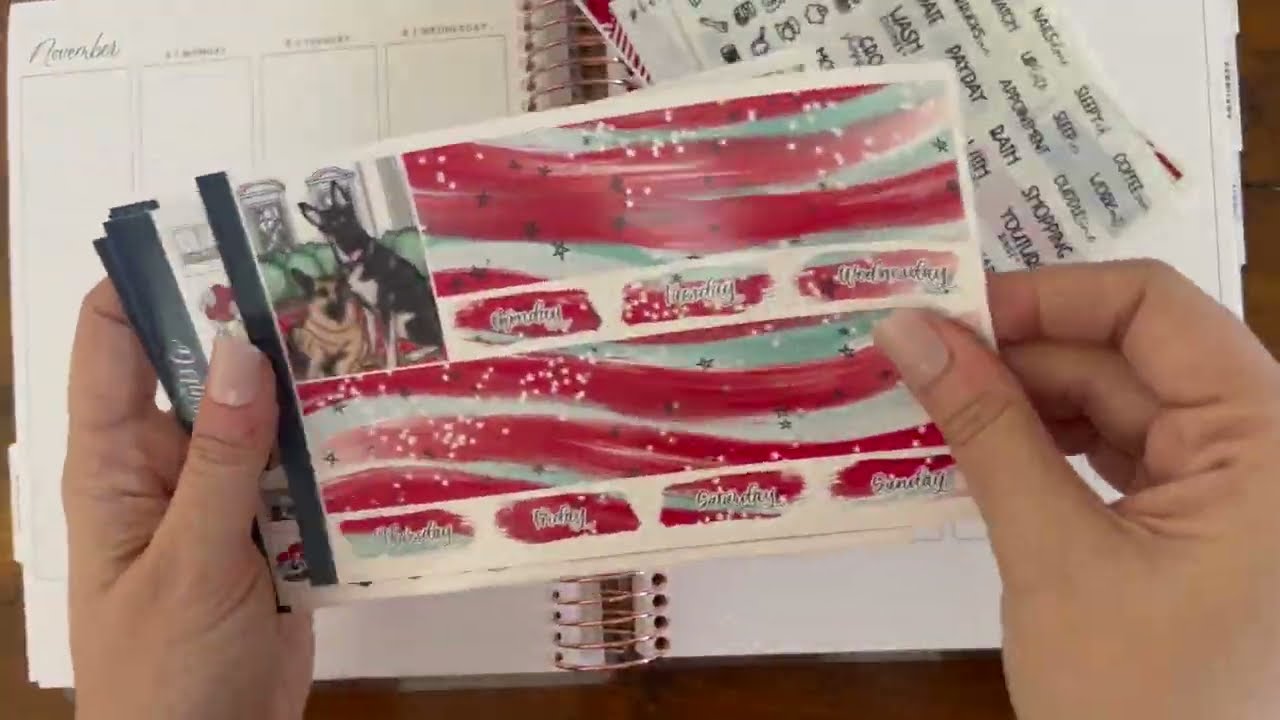 Plan With Me: November 4 - 10, 2024 ft. @scribbleprintsco Making History w/ @plannahannah foil