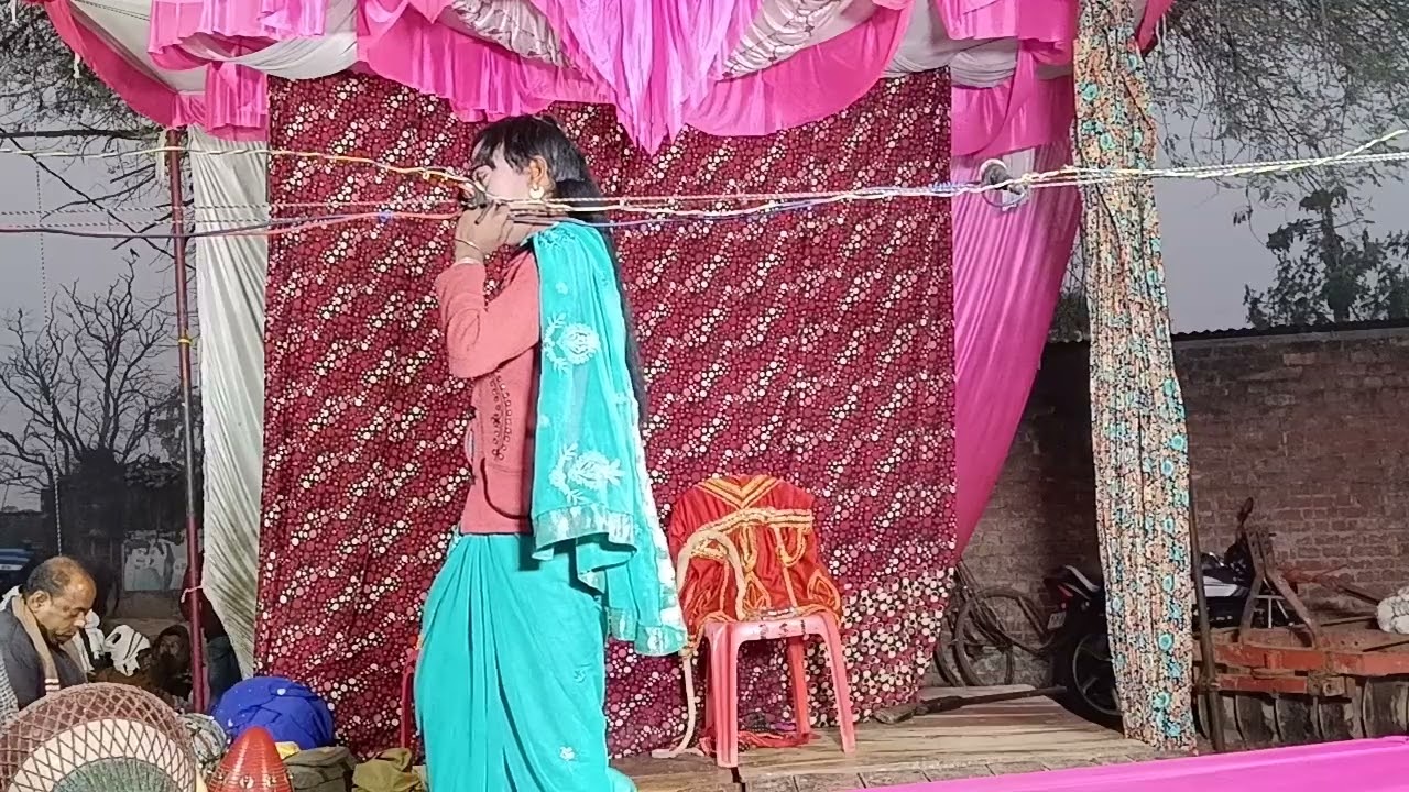 रिशयाओ नही‌ननदी लै जाओ ललना जबरदस्त सोहर गायक झीनू डांसर@DurgaParsad1993 