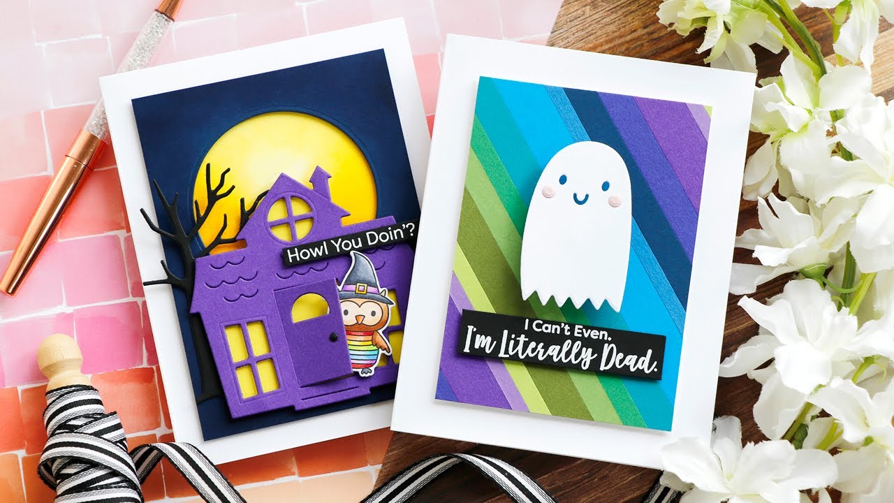 Creative Spark with Laura Bassen - Creating Colorful Halloween Designs