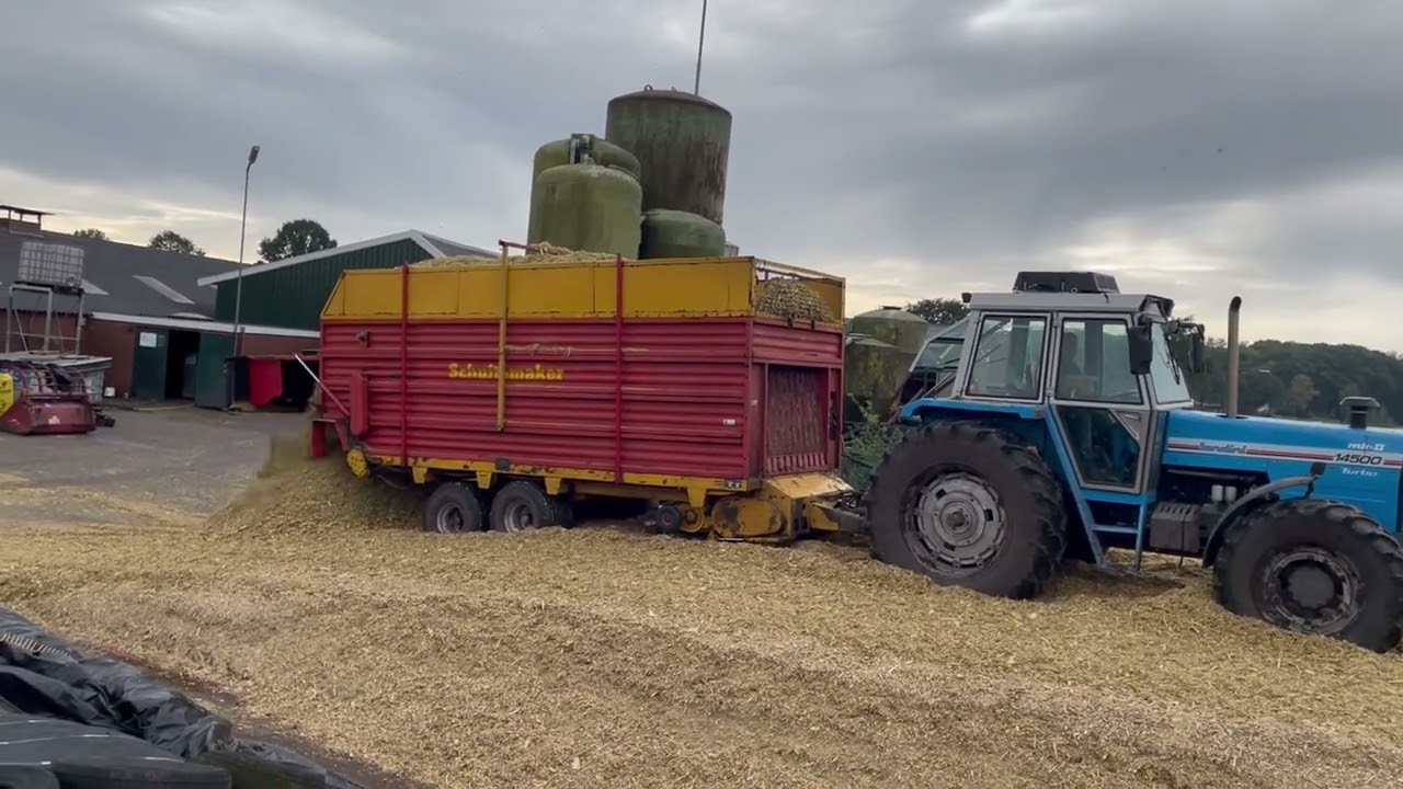 met de landini 14500 de mais bult op