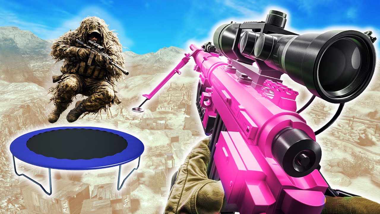 BOUNCE TRICKSHITTING ON IW4X IS INSANE