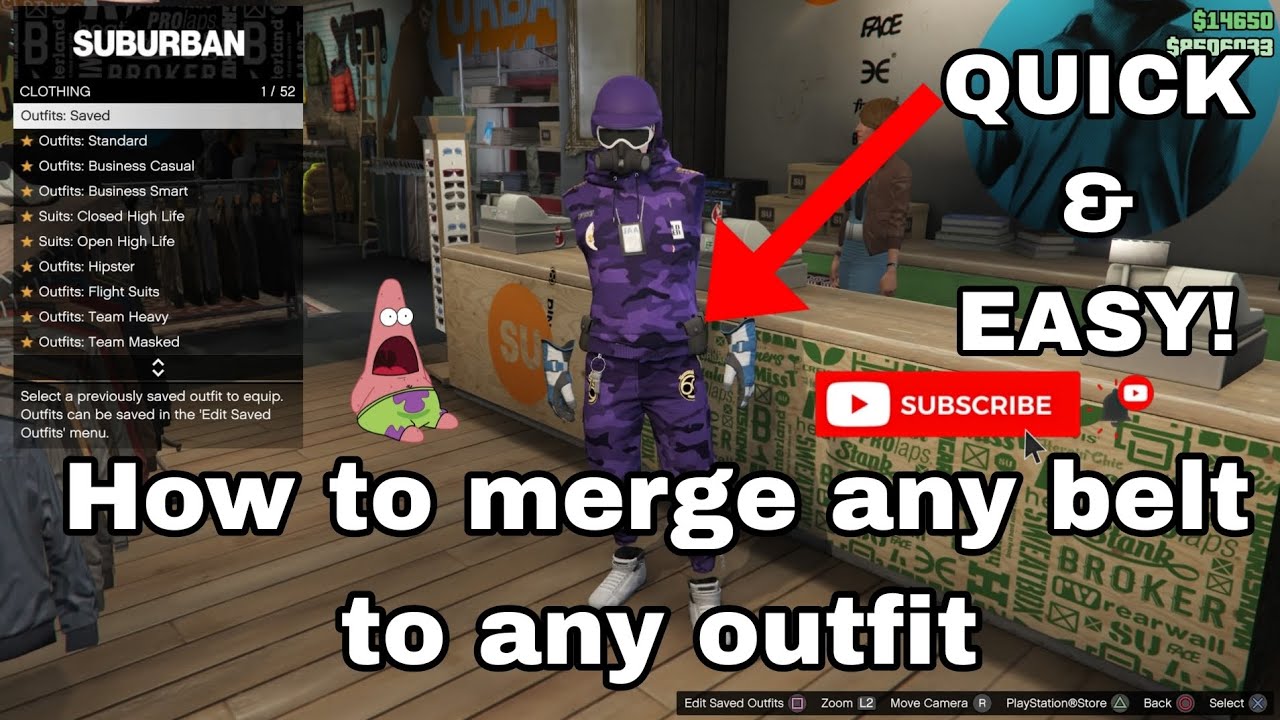 🎁 How to merge any belt onto any outfit using beff QUICK & EASY🎁