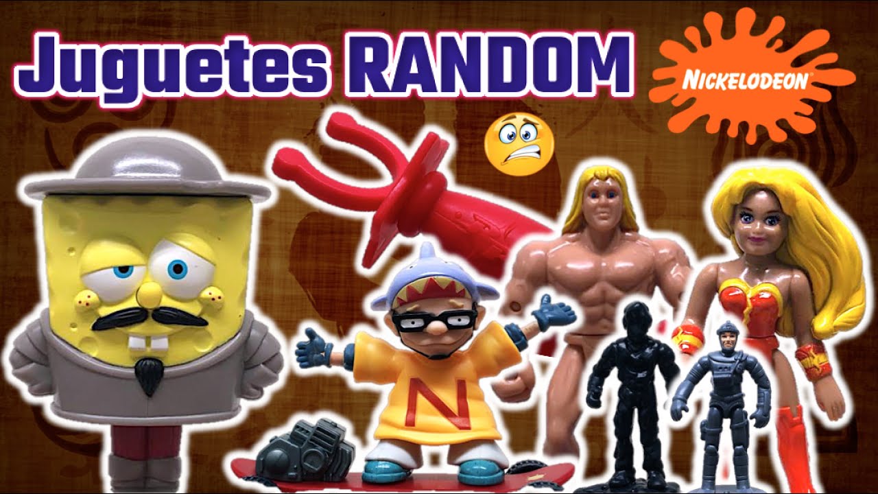 Abrimos Juguetes Viejitos del Nickelodeon Clásico (Juguetes Random #21) | TOY SHOTS - Nicktoons