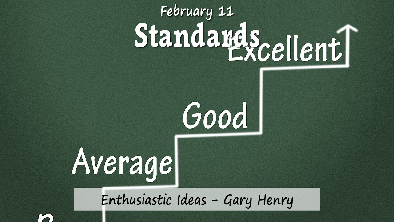Standards (February 11 - Year 1)