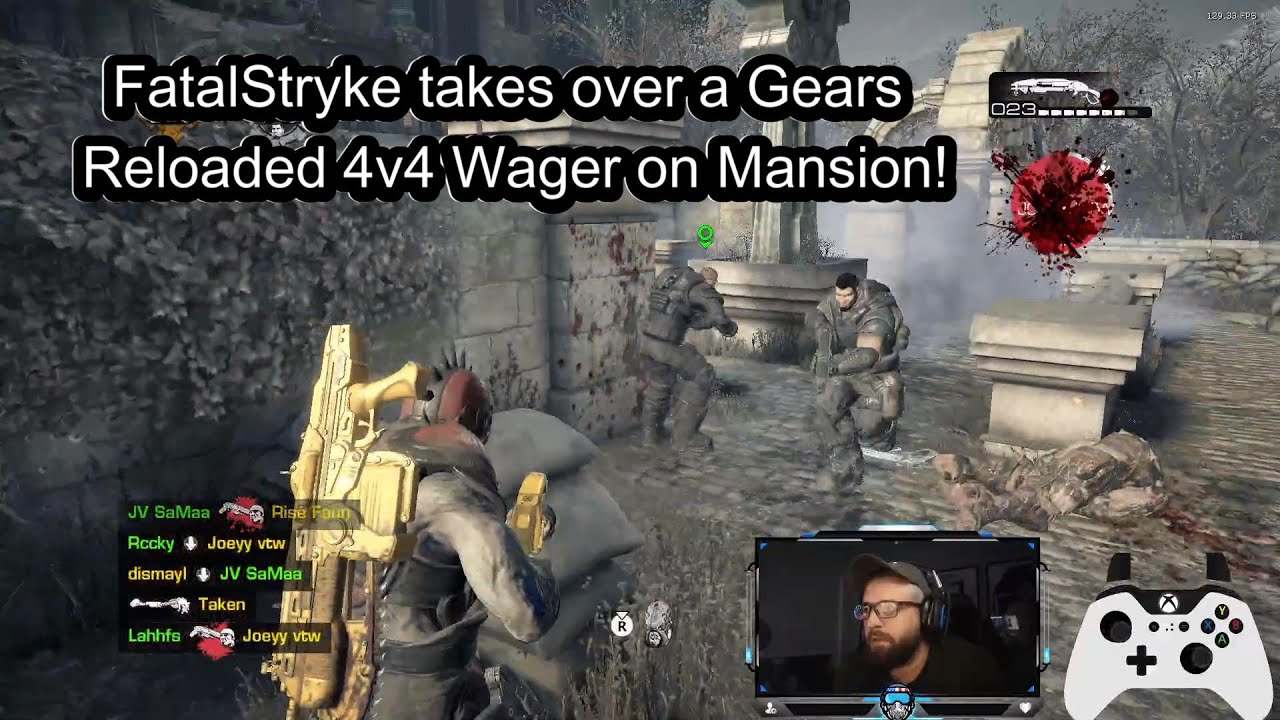 FatalStryke берет верх в пари 4 на 4 в Gears Reloaded на Mansion!