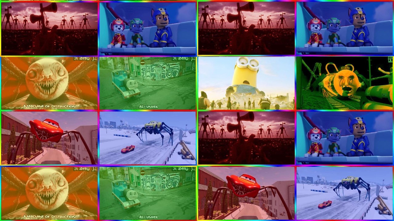Lightning McQueen vs cho cho charles Mutants 🏎️ | ⚔️ Tiles Hop EDM Rush | FULL