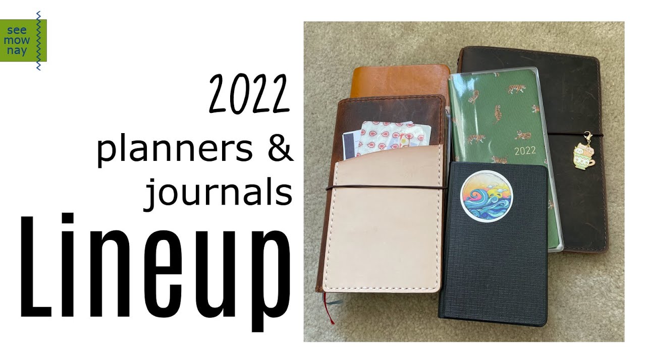 2022 Planner and Journal Lineup: Hobonichi * Nolty * Jibun * Traveler's Notebook