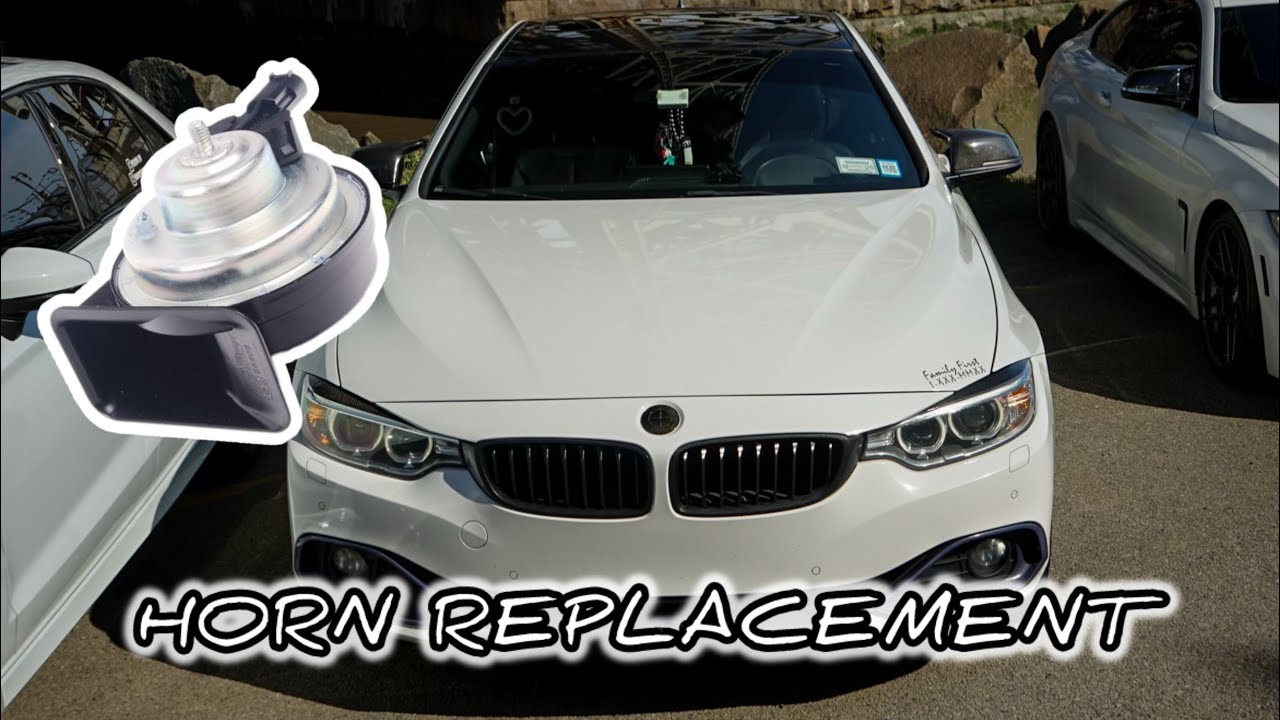 BMW F32 F30 HORN CHANGE : ALL F CHASSIS