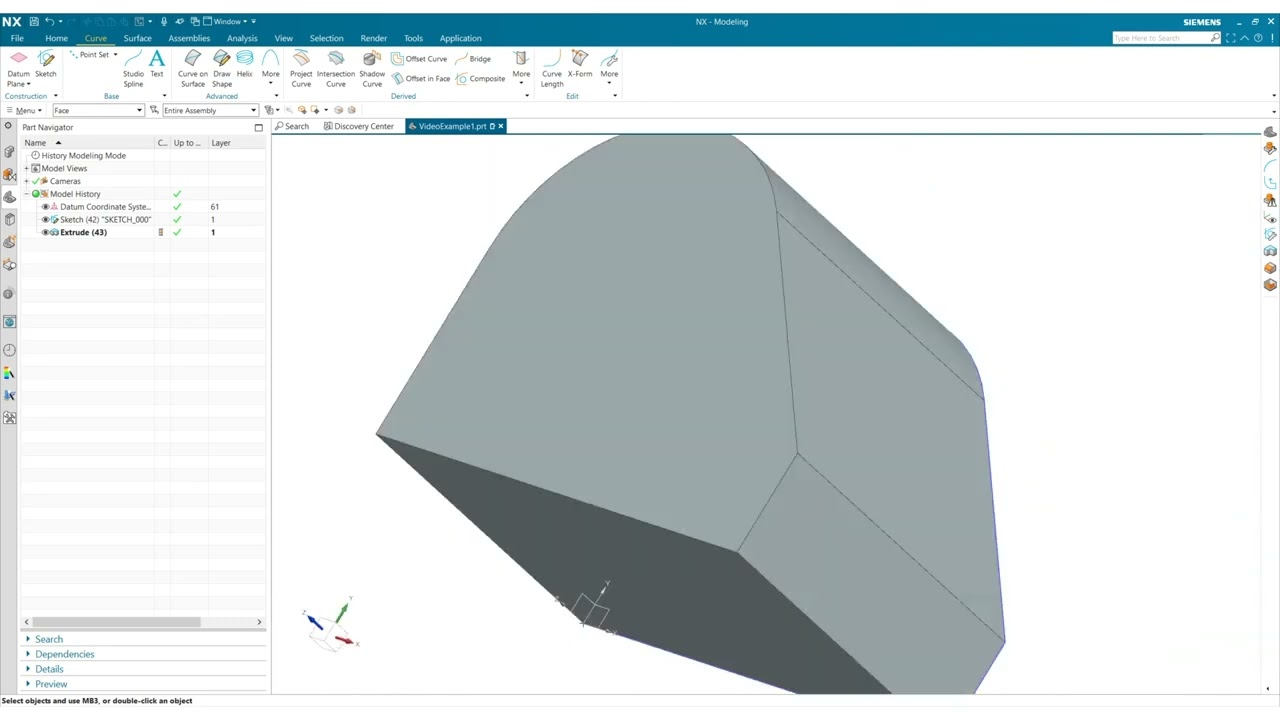Basic NX Shortcuts