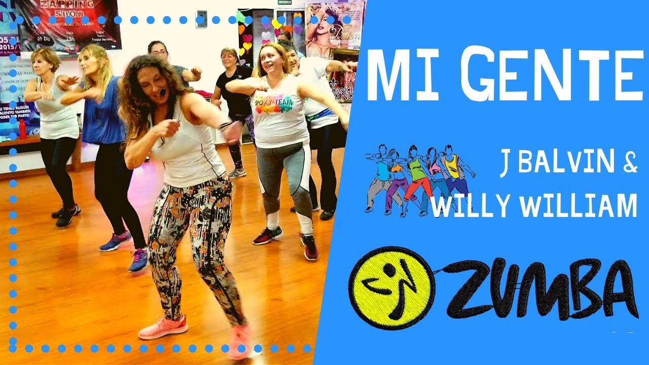 ZUMBA ✔ MI GENTE - J BALVIN & WILLY WILLIAM Zumba para adultos mayores Zumba Lujan