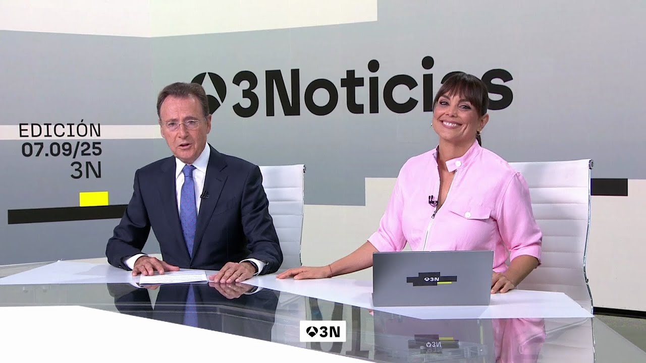 Cierre Antena 3 Noticias 1 FS - Domingo, 7 de septiembre de 2025