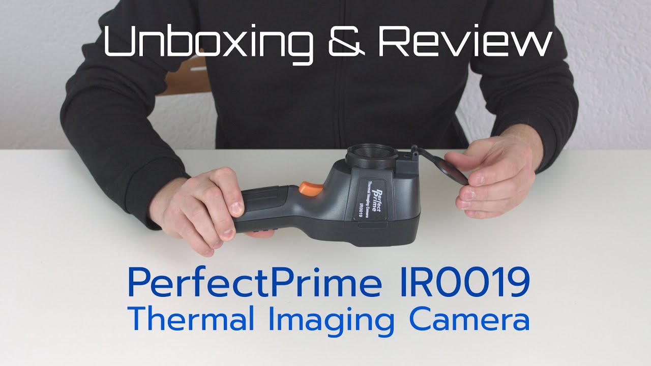 PerfectPrime IR0019 - Unboxing & Review - Portable Thermal Imaging Camera 320x240