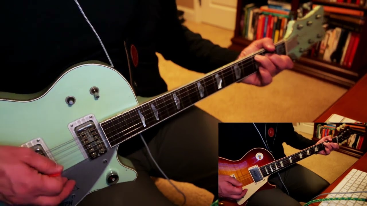 Son Volt Drown guitar cover (Gretsch Penguin + Gibson Les Paul R9 + Fractal Audio Axe FX3)