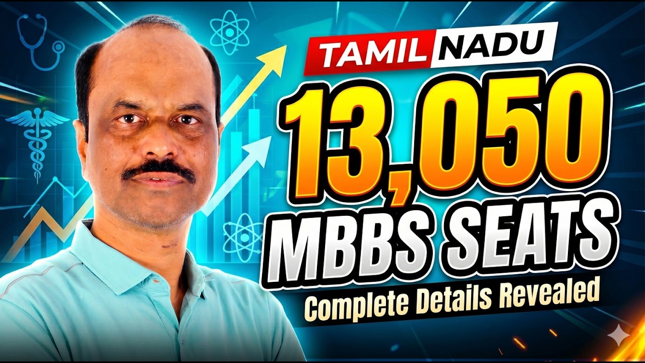 13,050 MBBS Seats in Tamil Nadu 2026 (Know Govt & Private Options)
