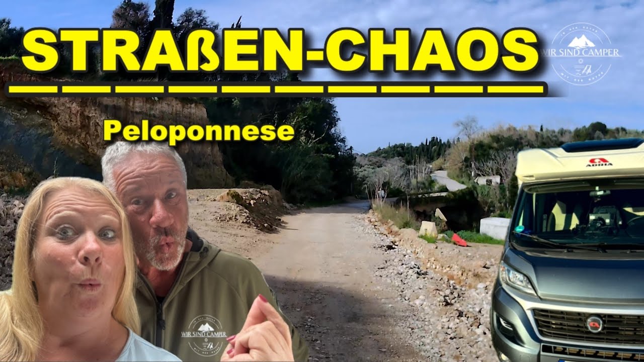 Vom Straßen-Chaos ins PARADIES!🏝️ Abenteuer Peloponnes