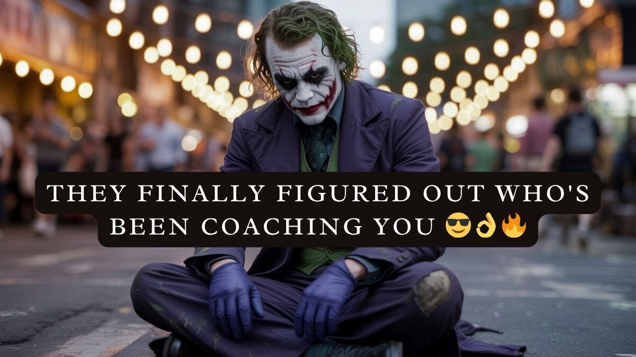 THEY FINALLY FIGURED OUT WHO'S BEEN COACHING YOU... AND THEY'RE TERRIFIED - JOKER SPEECH (POWERFUL)