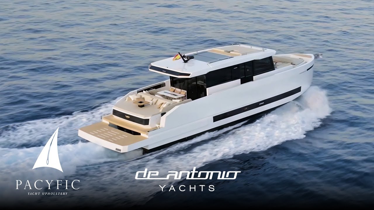 De Antonio Yachts D60 | Premium Interior Tour & Marine Seating Presentation