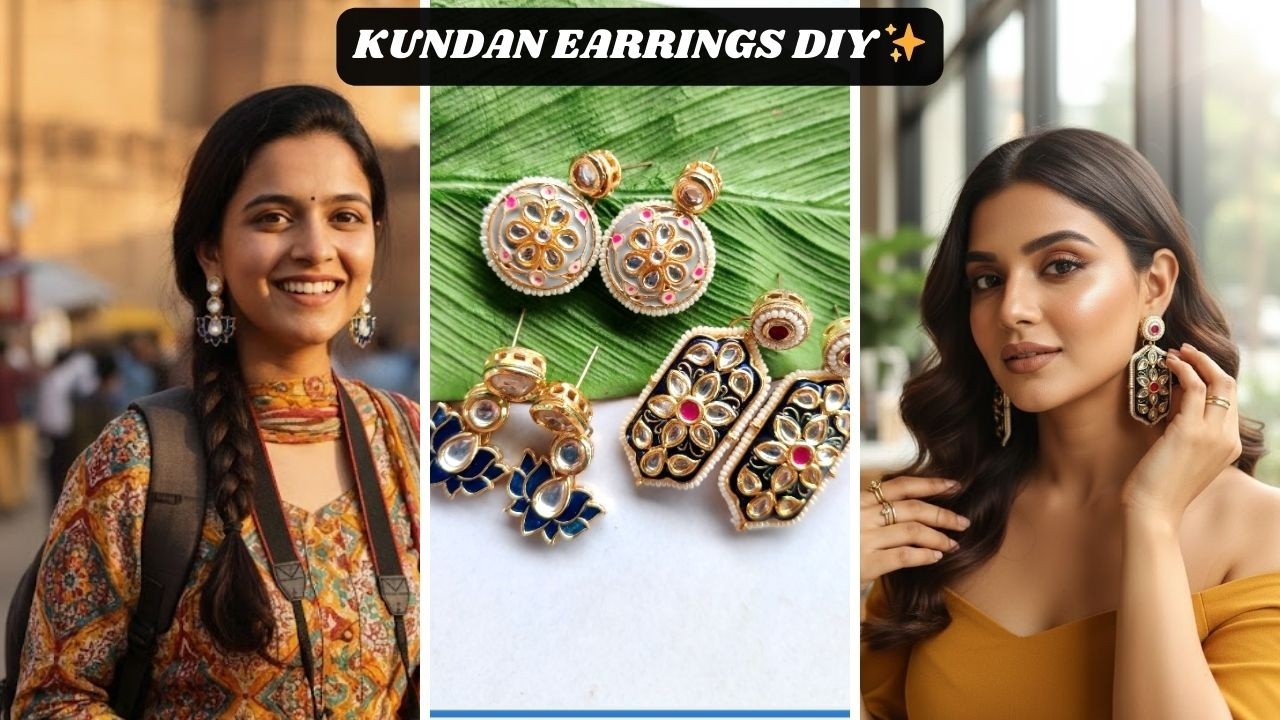 earrings kaise banate hain | ghar per earring kaise banaen | earrings banane ka tarika