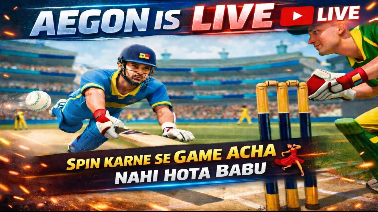 REAL CRICKET 🏏 NOOB TO PRO JOURNEY LIVE 🔥 | AegonFTW LIVE