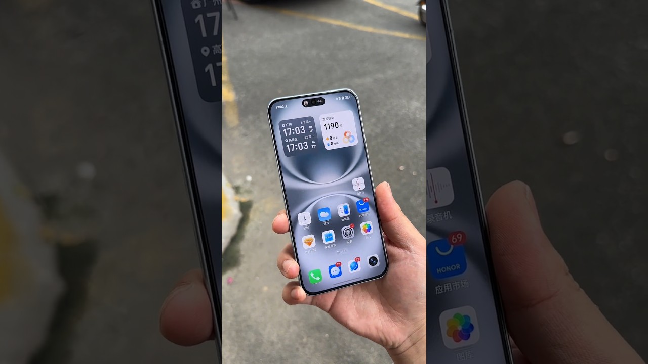 Honor 400 but you you think it's the iPhone 16 #honor #honor400 #magicos #foryou