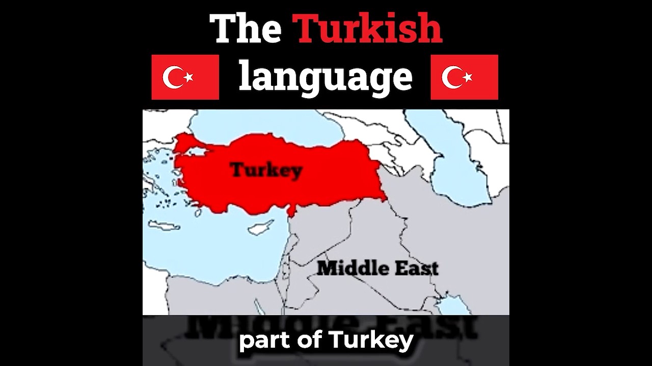 The Turkish language
