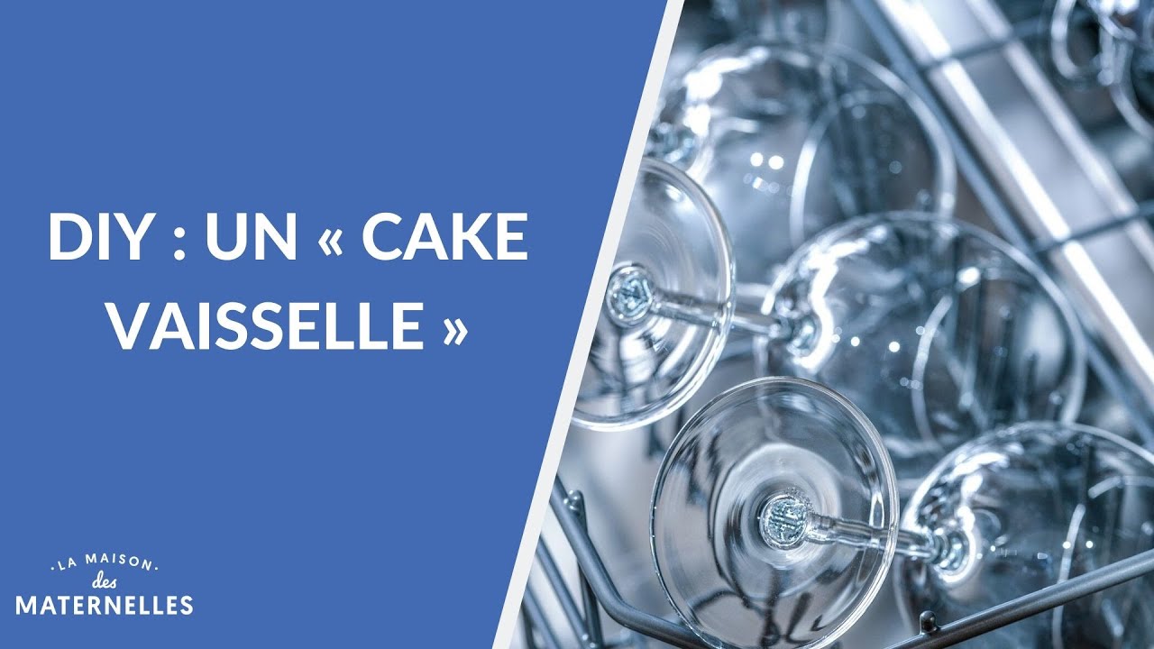 DIY : un « cake vaisselle » - La Maison des maternelles #LMDM