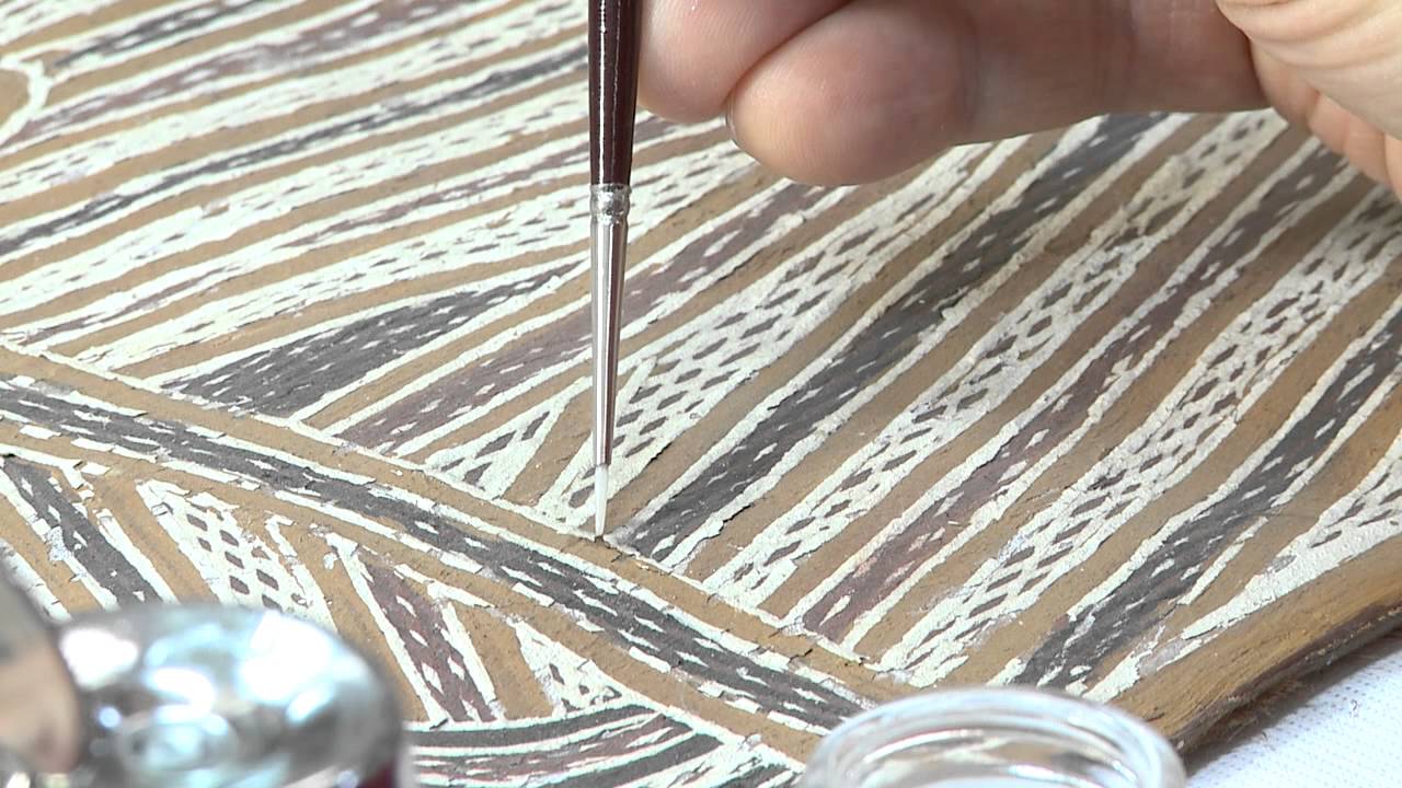 Old Masters bark paintings conservation