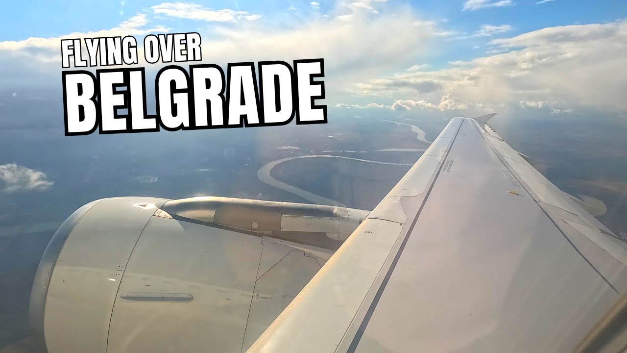 Departing Belgrade (BEG): Airplane Takeoff from Nikola Tesla Airport