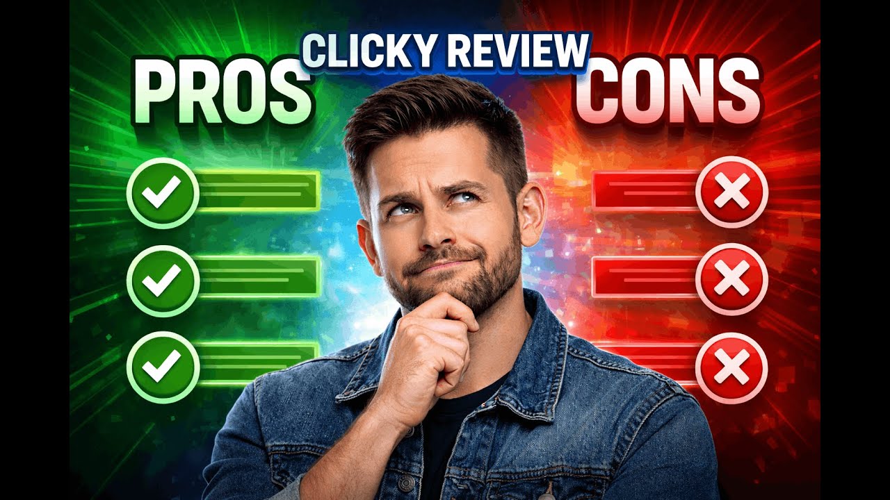 Clickly Review: Here are the Pros & Cons that nobody tells 🤫 AI Thumbnails That Actually Get Clicks?